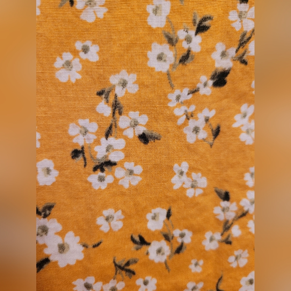 🌼Torrid Yellow Floral Midi Dress - Picture 9 of 12
